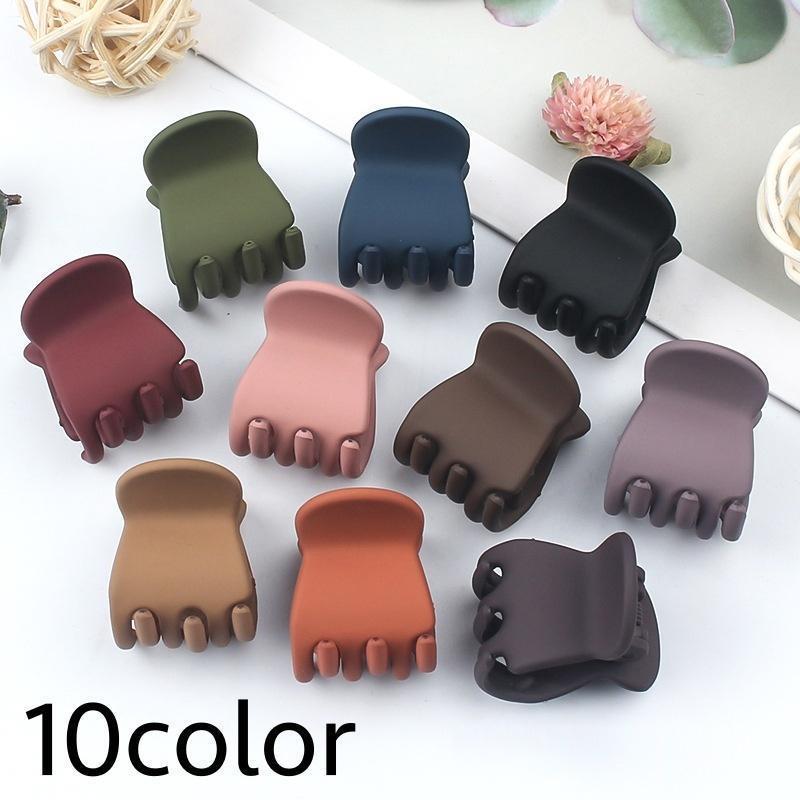 ミニバンスクリップ ヘアクリップ ヘアアクセサリー レディース 女性 小ぶり 小さめ 無地 シンプル ヘアアレンジ 髪飾り 髪留め おしゃれ 可愛い