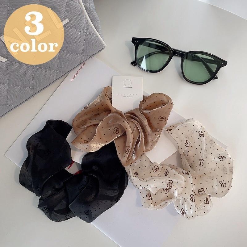 シュシュ ヘアゴム ヘアアクセサリー レディース 女性 髪留め 髪飾り シンプル かわいい 可愛い おしゃれ お洒落 デイリー 普段使い お出かけ フ