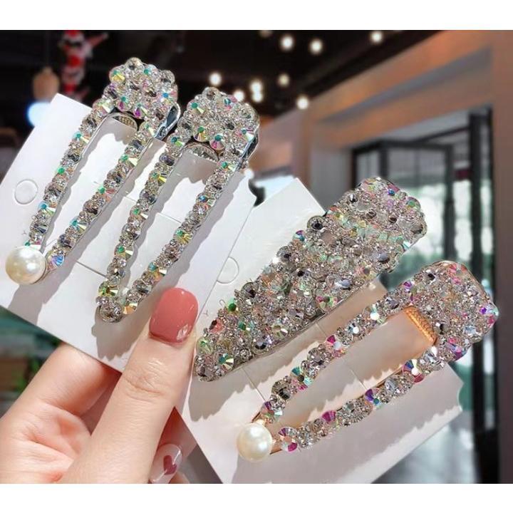 ヘアクリップ レディース ヘアアクセサリー 大きめ 大ぶり パール調 フェイクパール ビジュー かわいい おしゃれ フォーマル きれいめ ゴージャス 3