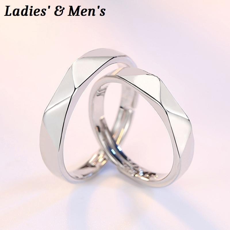 指輪 ペアリング オープンリング レディース メンズ 男性 女性 シンプル お揃い カップル 恋人 記念日 誕生日 プレゼント アクセサリー ギフト