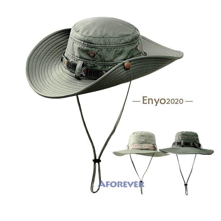 帽子 サファリハット メンズ バケットハット UVカット クリスマス プレゼント つば広 折りたたみ ミリ..
