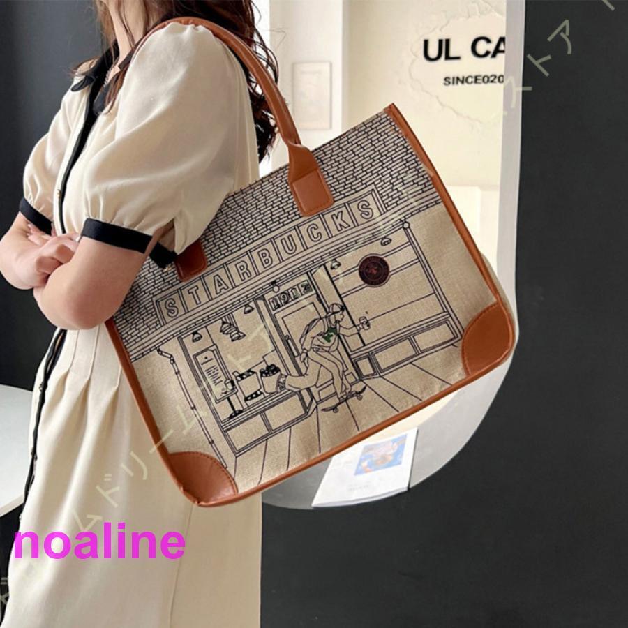 トートバッグ レディース キャンバス 大容量 自立する 肩掛け トートバッグ パターン 肩がけ 手提げバ..