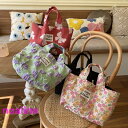 トートバッグ レース 通園バッグ キャンバス レディース 手提げバッグ 小さな花 ランチバッグ 小さいサイズ ミニトートバッグ おしゃれ 布 刺繍 プレゼント