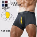 「お買い物マラソン」(単品) ボクサー パンツ 前あき メンズ 陰嚢分離型 蒸れない 3d 立体成型 股ズレ防止 爽やか感触モダール製 無地 通気 吸水 速乾 防臭 メ