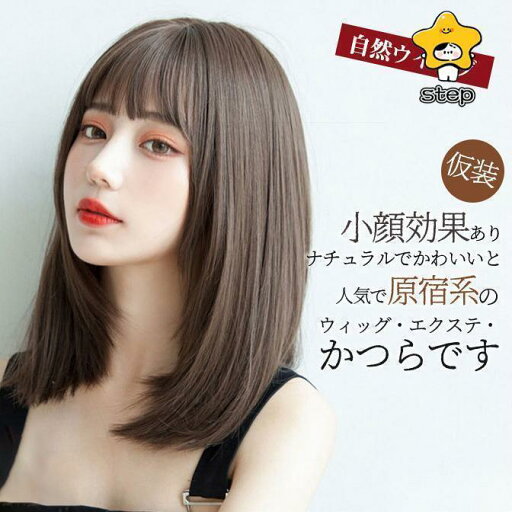 ウィッグ セミロング ミディアム かつら フルウィッグ 自然ウイッグ レディース ストレート 変装 仮装 メッシュ パーティー カール ウィッグ セミロング ミディアム かつら フルウィッグ 自然ウイッグ レディース ストレート 変装 仮装 メッシュ パーティー カール