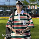 メンズ ポロシャツ 半袖tシャツ ボーダー柄 薄手 夏物 快適 涼しい Tシャツ 通気性 ストレッチ トップス 大きいサイズ カジュアル ゆったり 通学