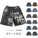 送料無料 ハーフパンツ メンズ ショートパンツ 5分丈 総柄 配色 紐付き 通気性 吸水速乾 ウエストゴム ポケット ゆったり 大きいサイズ 夏用