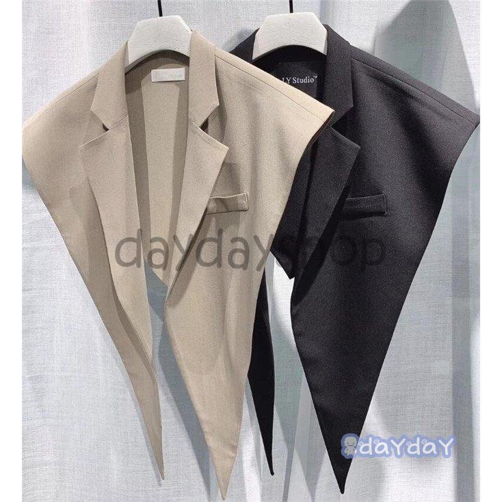 ベスト レディース 肩挂け ショール ジャケット ノースリーブ チェスター アウター 春 カジュアル 秋 ..