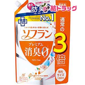 ソフランP消臭アロマソープ詰替特大1260ML