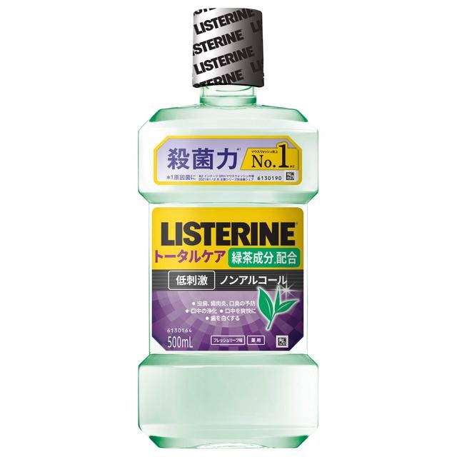 乐天商城 - 【要エントリー 全品P10倍！買い時ど真ん中】リステリントータルケアグリーンティー500ml (お取り寄せ商品)