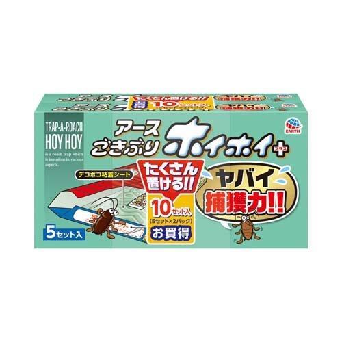 乐天商城 - 【要エントリー 全品P10倍！買い時ど真ん中】ごきぶりホイホイ プラス ( 5セット*2パック )/ ごきぶりホイホイ/船便・陸送