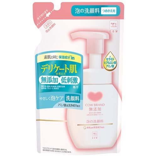 乐天商城 - カウブランド 無添加 泡の洗顔料 詰替用 ( 140ml )/ カウブランド