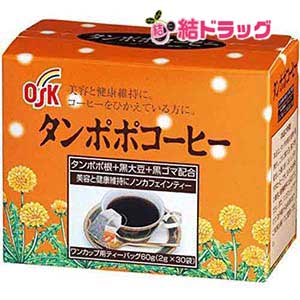 OSK ワンカップ用黒豆タンポポコーヒー 2g×30P