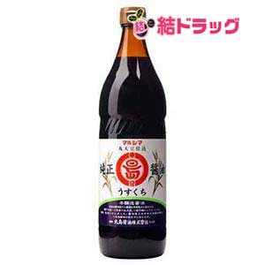 お取寄せ/ 【12個セット】純正うすくち醤油 ( 900ml )