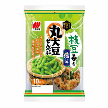 【まとめ買い×12個セット】三幸製菓 丸大豆せんべい 枝豆香る塩味 10枚×12袋