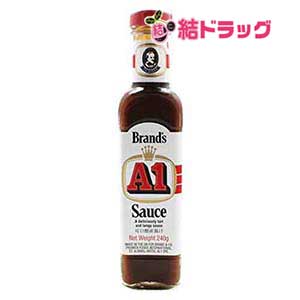 【セット品・合わせ買い不可】イギリスBrand社製 A1ソース エーワンソース 240g 8.5oz 24個セット