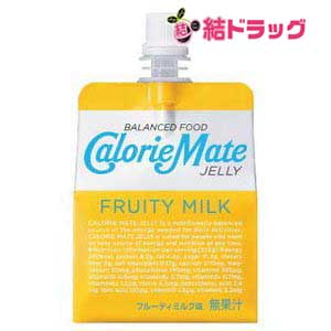 〇 大塚製薬 カロリーメイト ゼリー フルーティミルク味 (215g) ゼリー飲料 栄養調整食品