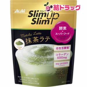 スリムアップスリム 酵素+スーパーフードシェイク 抹茶ラテ(315g)