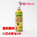 \お買い物マラソン ポイントUP 27日01時まで!/【セット】青切りシークヮーサー入り四季柑 500ml_24本セット/送料無料