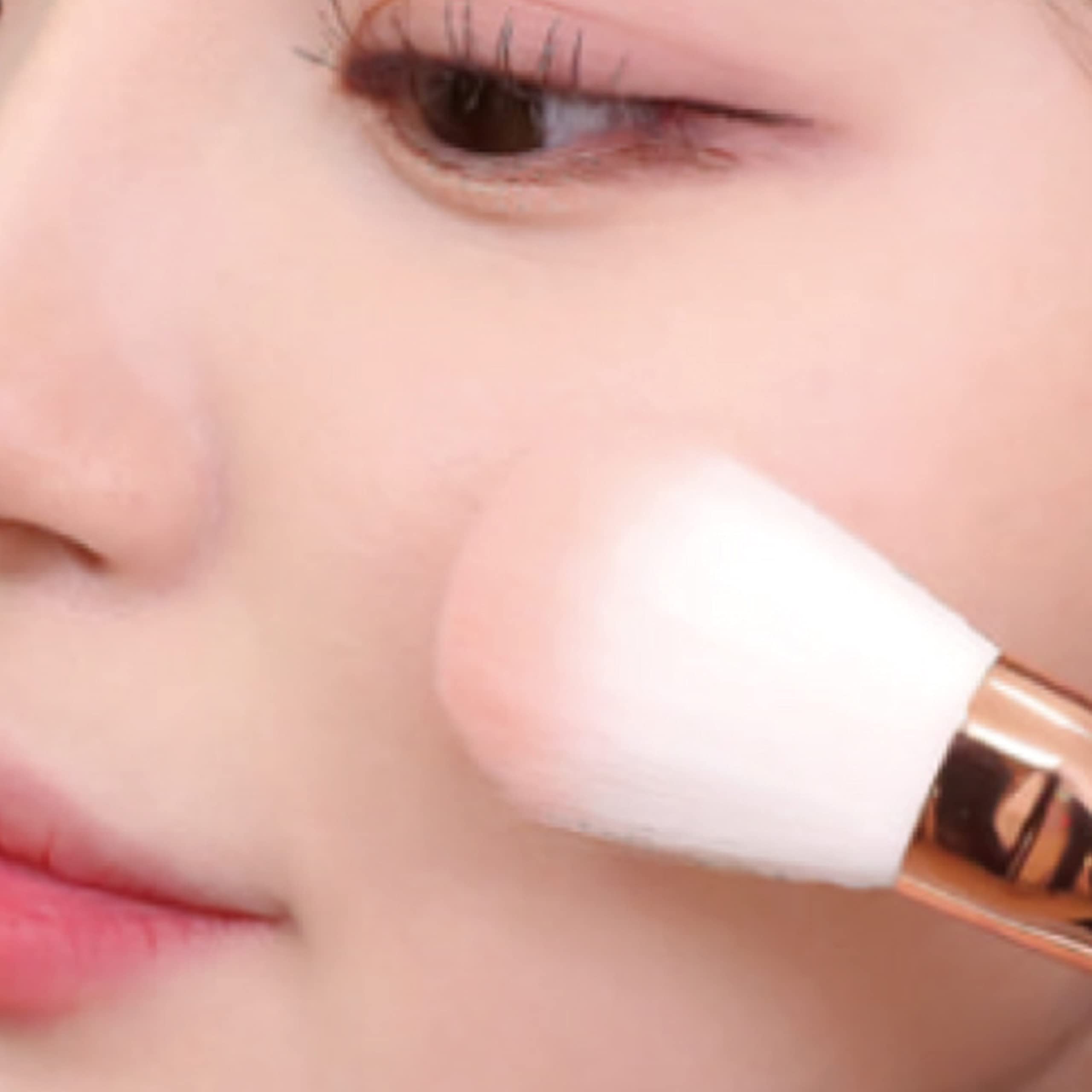 CORINGCO エレガントスウィートピンクブラシ #01パウダーブラシ/side5バレンタイン/ホワイトデー