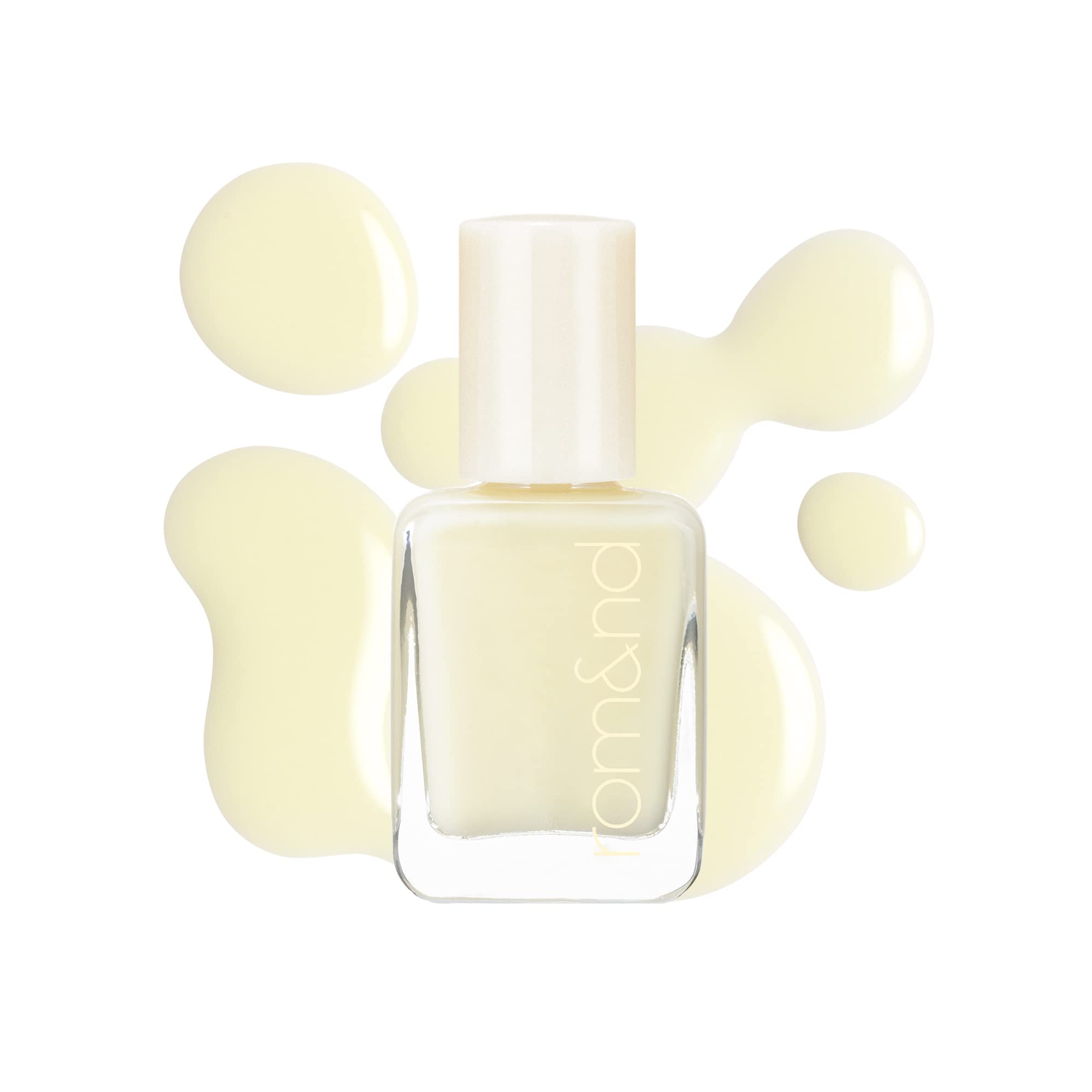 【訳あり】使用期限：2024年5月18日　rom&nd MOOD PEBBLE NAIL (W03 CONDENSED MILK)