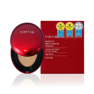 [TIRTIR] Mask fit Cushion [ティルティル] マスクフィットクッション 本体 18g RED CUSHION 21N