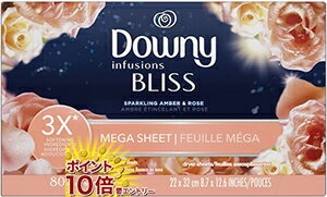 【楽天スーパーSALE限定☆店舗全商品ポイント10倍/要エントリー】 4個セット 送料無料 USダウニー　MEGAシートIFアンバーローズ 80枚 お取り寄せ 沖縄県産品 送料無料