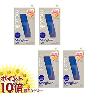 【20日開始★エントリーでP10倍】 メザイク ストリング ファイバー 120 ディープタイプ (120本入) ×4個 ふたえ用アイテープ 送料無料