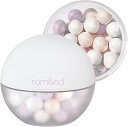 romand ロムアンド SHEER POWDER PEARLS シアー玉パウダー 01 グリーミーヴェール, 15g