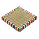 【楽天スーパーSALE限定20%OFF】 い草畳 10cm四方 1枚 雛人形 小 道具 自由に飾ってオリジナルひな人形に 雛人形 小物 道具 単品 いぐさ たた...