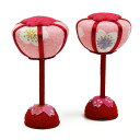 【楽天スーパーSALE限定20%OFF】 桜ぼんぼり (7.5cm) 一対 雛人形 小 道具 自由に飾ってオリジナルひな人形に 雛人形 小物 道具 単品 ボンボ...