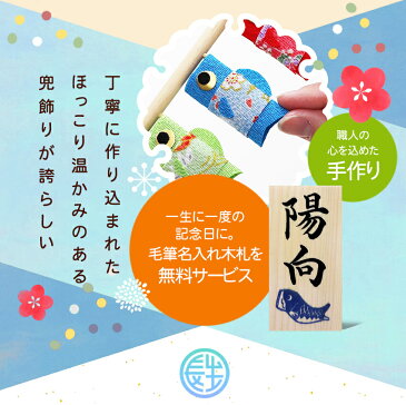 14時間限定10％OFFクーポン26日9時59分まで配布中 こいのぼり 鯉のぼり 室内 風水鯉のぼり 名入れ 木札 無料特典付き ちりめん室内用 こいのぼり 五月人形 兜 兜飾り コンパクト ミニ 初節句 男の子 おしゃれ 端午の節句 日本製 京都 龍虎堂 リュウコドウ