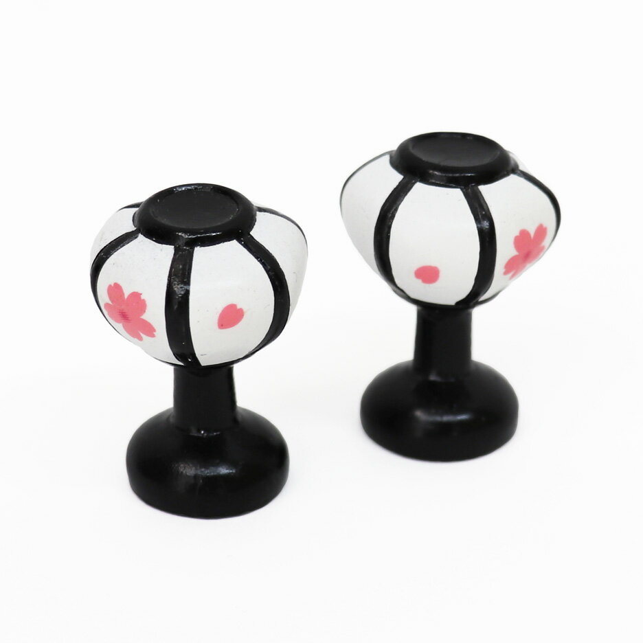 【楽天スーパーSALE限定20%OFF】 雛人形小道具 ひな道具 ミニ 雪洞 高さ3cm 陶器製 道具 単品 ぼんぼり ボンボリ 雛人形 ひな人形 おひなさま ...