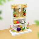 お盆飾り ちりめん製 コンパクト 精霊馬 和 お盆のお飾りセット 送料無料 ミニお線香 無料特典付 きゅうり なす ほおずき お盆供養 お盆用品 ペット 供養 ...