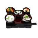 【楽天スーパーSALE限定20%OFF】 五月人形 小道具 ちりめん製 彩り祝い御膳 日本製 横幅15cm 端午の節句 初節句お祝い 出産祝い お七夜 誕生日 ...