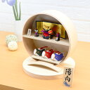 【特別ご奉仕10%OFF】 五月人形 コンパクト おしゃれ 兜 兜飾り 手書き名入れ特典 当店オリジナル木製収納飾り台 出世兜 陶器 ミニ 送料無料 初節句 男...