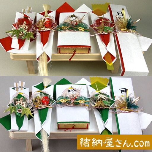 同時交換-関東式 結納品-関東式羽衣5点セット(毛せん付) 同時交換-関東式 結納品-関東式羽衣5点セット(毛せん付)