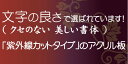 デザイン命名書　アクリルフレーム【楓（かえで）】毛筆で心を込めてお書きします 2