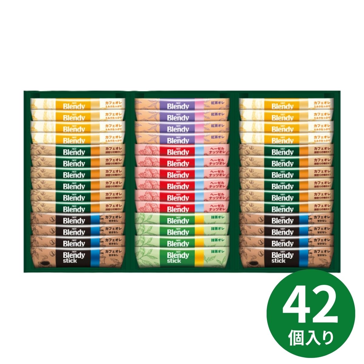 AGF ブレンディスティック カフェオレ コレクション BST-30A カフェラテ コーヒー 珈琲 ギフトセット 詰め合わせ お歳暮 御歳暮 内祝い お返し 出産内祝い 結婚内祝い 快気祝い 香典返し 法要 引出物 お祝い 贈答用(4.0)