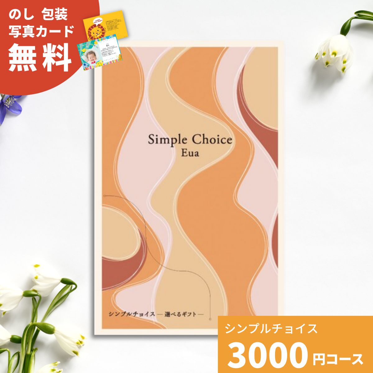乐天商城 - カタログギフト シンプルチョイス エウア お返し 内祝い 出産内祝い 結婚内祝い 香典返し 快気祝い 新築祝い 景品 御祝 プレーリードッグ 送料無料 はがきサイズ