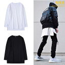 ロンT メンズ ロング Tシャツ ティーシャツ トップス ロングTシャツ クルーネック 無地 長袖