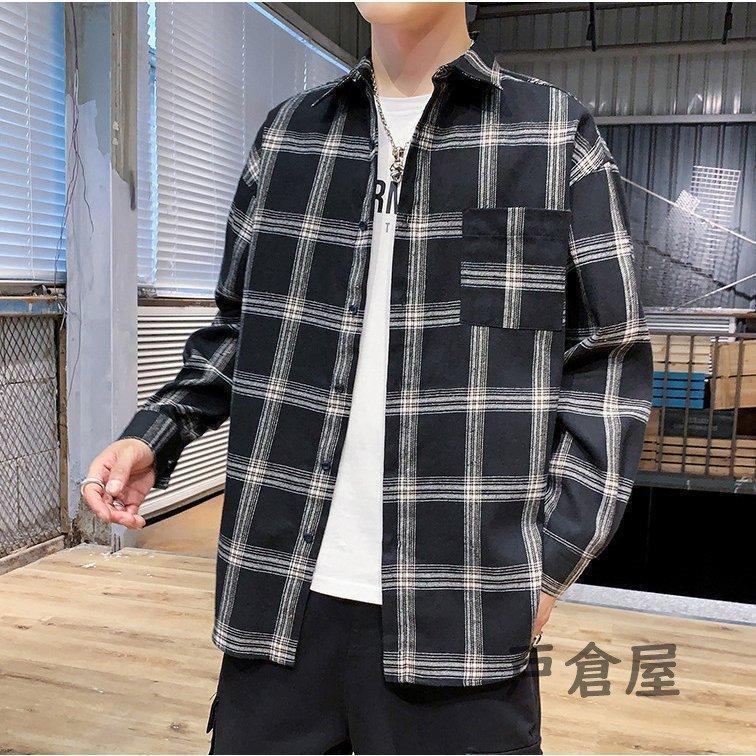 メンズネルシャツトップスシャツ無地カジュアルシャツ春夏秋冬長袖おしゃれ大きいサイズ