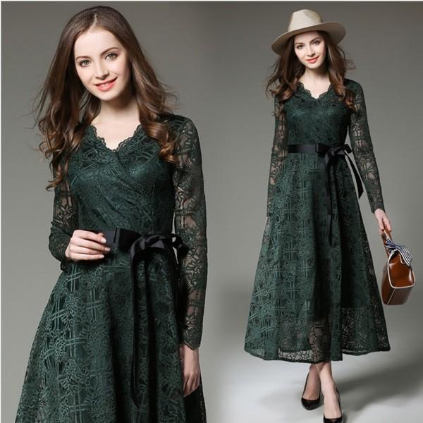 マキシワンピ長袖 マキシ丈ワンピース マキシワンピリゾート リゾートワンピ マキシ丈ワンピース ハワ..