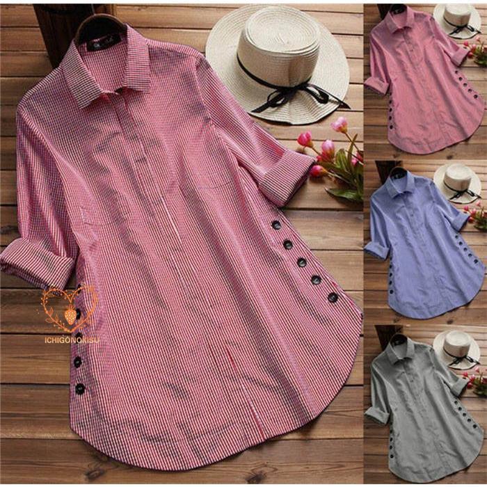 シャツ レディース プルオーバー ブラウス トップス ロングシャツ チュニック 春 夏 ゆったり 長袖 可愛い 20代 30代 40代 50代 シンプル　おしゃれ　通勤 OL ブラウス シャツ Tシャツ 大人 レディース ミセス 婦人 妊婦 婦人服 女性服 女の子 女 ウィメンズ ママ 母親 母 女性用　ガーリー　セレブ 大人女子 レディス OL素材：ポリエステル生産国： 中国カラー：レッド　ブラック　ブルー（写真参考）　※お客様ご使用のPC環境により商品画像のカラーが多少異なるがあります。仕入時期により多少デザインなど異なるがあります。ご了承ください。サイズ（CM)：M バスト103　 肩幅43　袖長59　総丈79L: バスト107　肩幅44　袖長60　総丈80XL:バスト111　肩幅45　袖長61　総丈812XLバスト115　肩幅46　袖長62　総丈82※サイズは人の手によって測っているため、1-3cmの誤差があるがございますので、予めご了承くださいませ