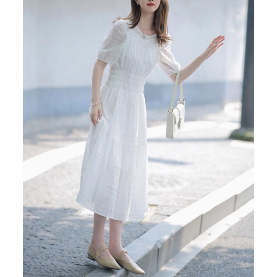 リゾートワンピ　ワンピース 夏　ワンピース 春　リゾートワンピ マキシワンピ 白ワンピース ビーチ　ワンピース　夏 海　綿