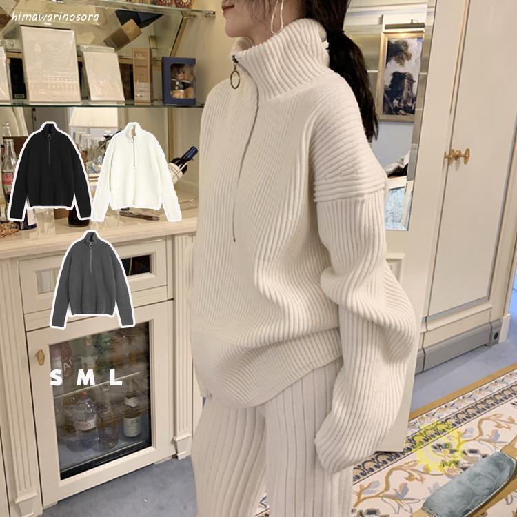 ニット ドロップスリーブ レディース トップス セーター プルオーバー 大きいサイズ 秋冬 ゆったり ハ..