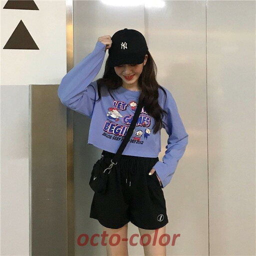 ロゴ プリント Tシャツ 韓国 オルチャン ストリート 原宿系 アメカジ ゆったり K-POP 半袖 シンプル トップス レディース ロゴ プリント Tシャツ 韓国 オルチャン ストリート 原宿系 アメカジ ゆったり K-POP 半袖 シンプル トップス レディース
