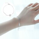 ブレスレット レディース アクセサリー シルバーカラー プレート チェーン リボンモチーフ 細め 華奢 シンプル かわいい キュート プレゼント 普段