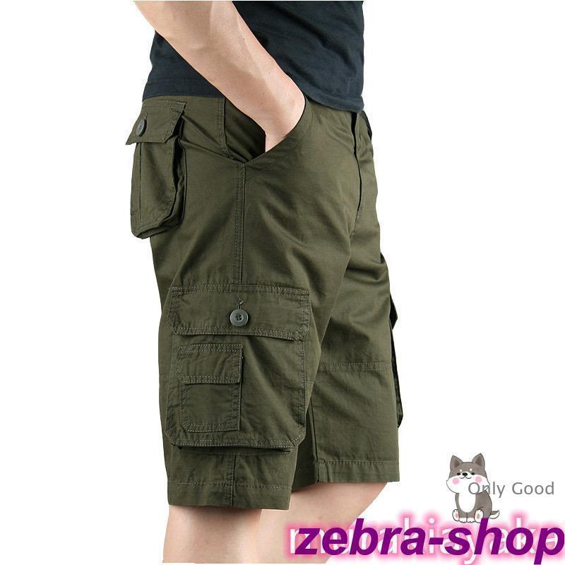 ハーフパンツ メンズ 5分丈 カーゴパンツ ショートパンツ チノパン 大きいサイズ 半ズボン ゆったり イージーパンツ 接触冷感 サマー ストリート