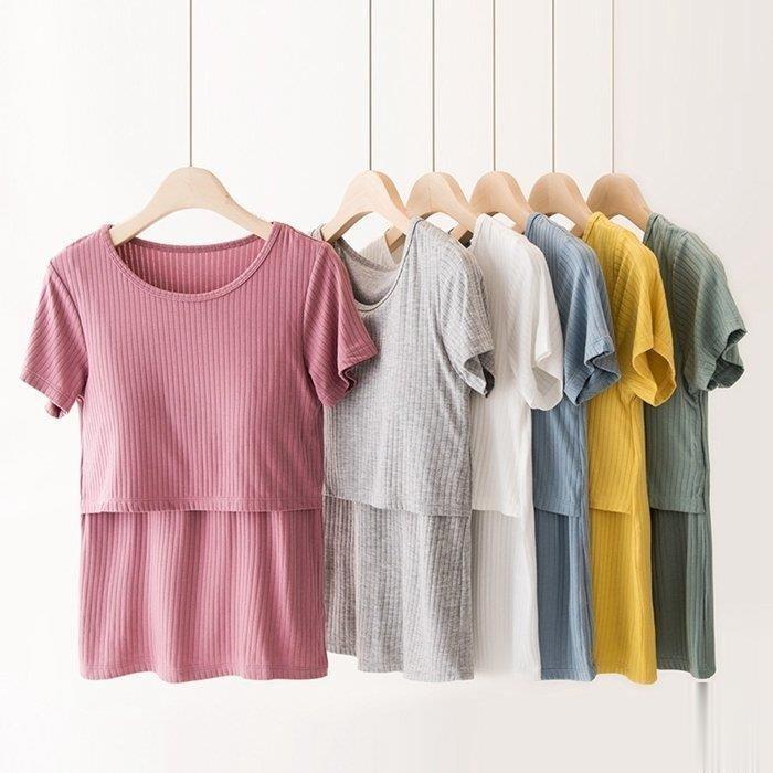授乳服 半袖 授乳Tシャツ マタニティー トップス 妊婦 妊娠 授乳 産前 産後 ママ シンプル 夏